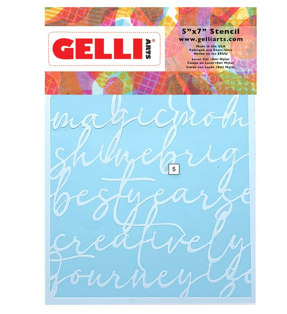 Gelli Arts Stencils
