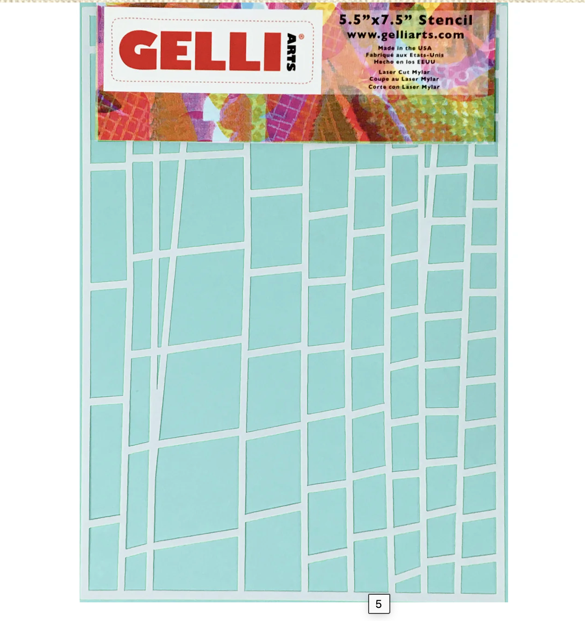 Gelli Arts Stencils