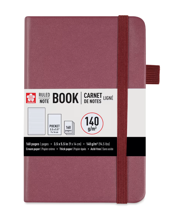 Sakura Notebook 8x11 Lined