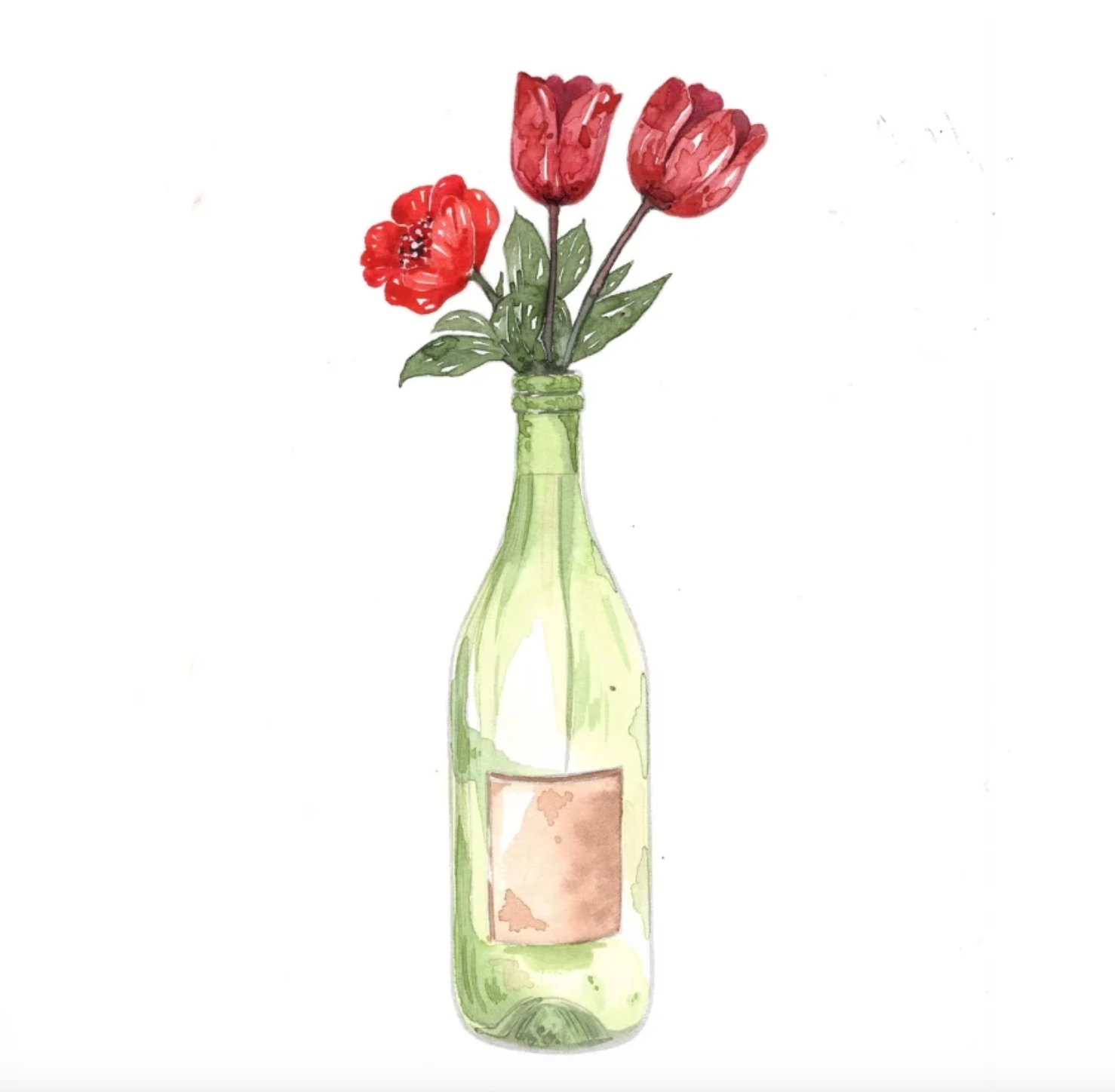 Pretty Pots Watercolor Workbook by Willow Wolfe