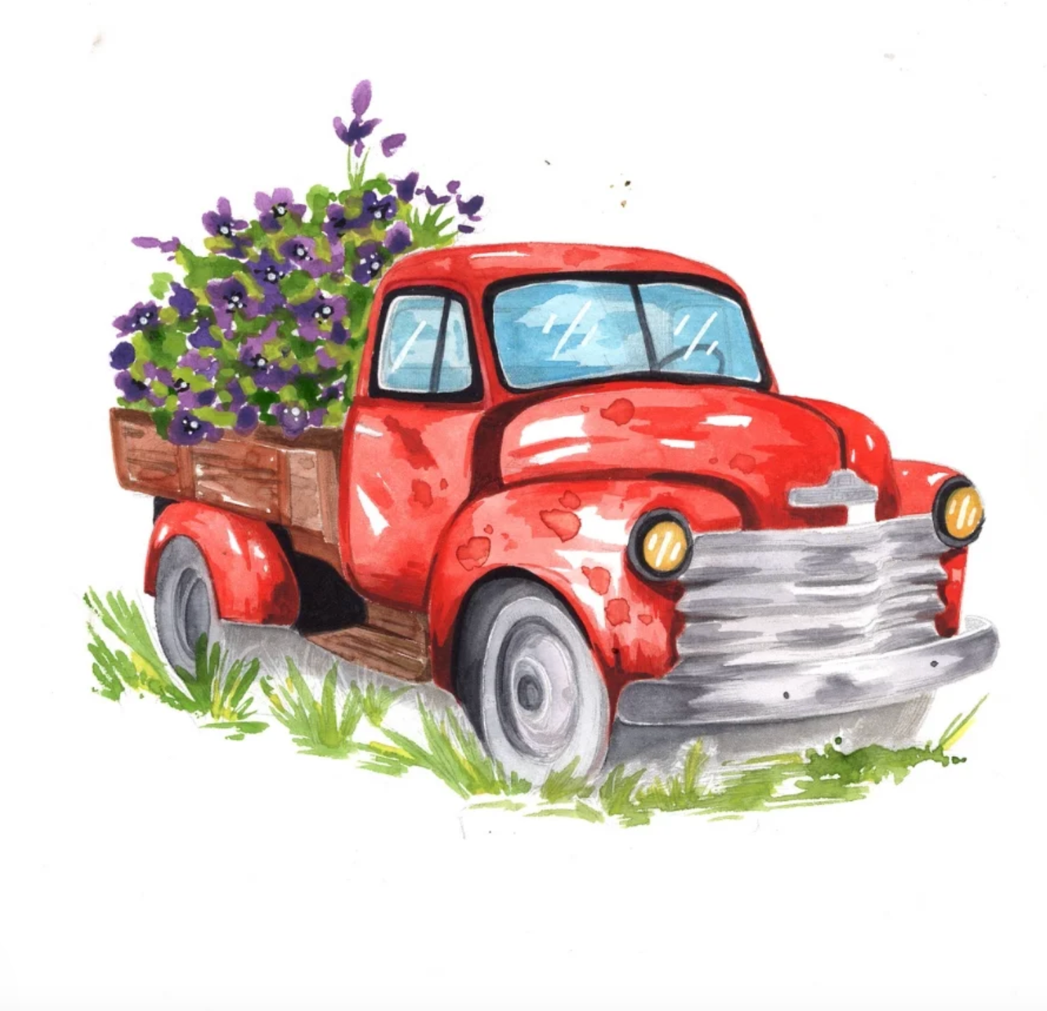Pretty Pots Watercolor Workbook by Willow Wolfe