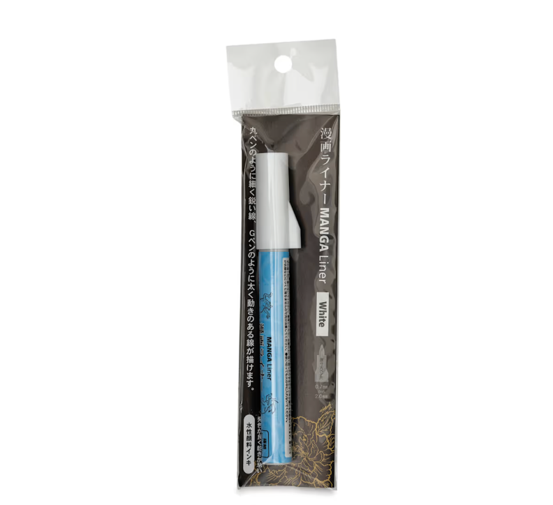 Aitoh Manga Liner - Opaque White (FINE)