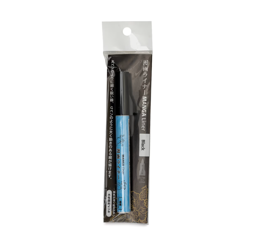 Aitoh Manga Liner Opaque - Black Fine