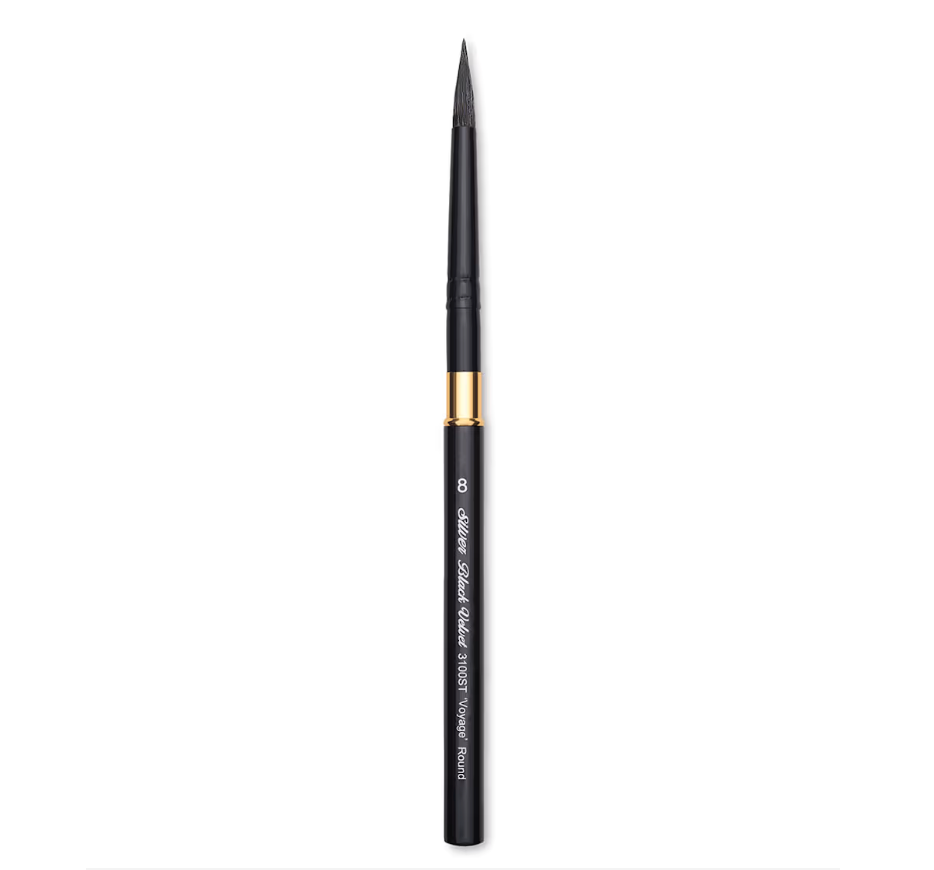 Silver Brush Black Velvet® Voyage™ Travel Brush