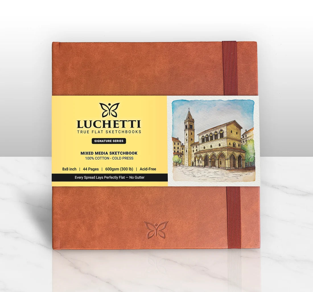 Luchetti True-Flat™ Sketchbook - 8" Square
