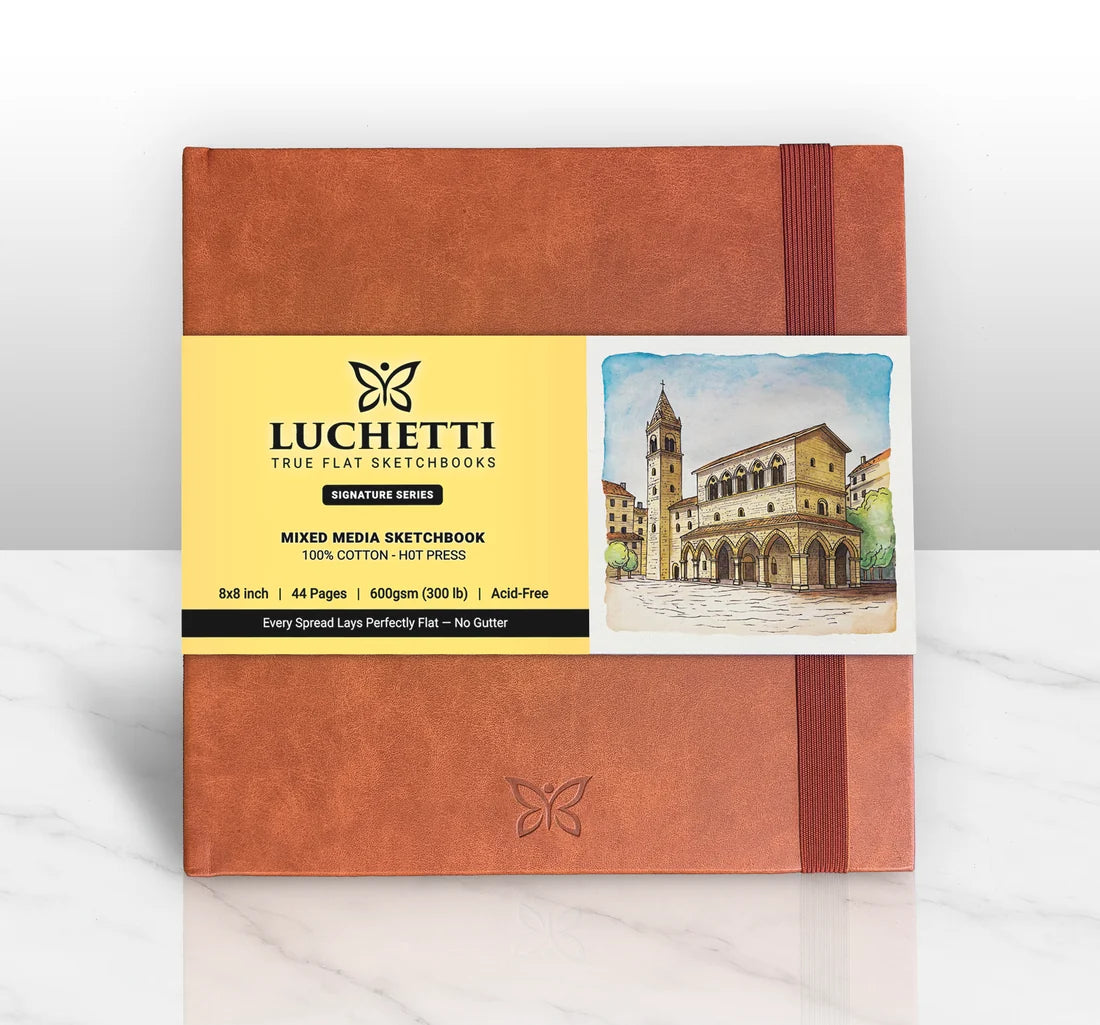 Luchetti True-Flat™ Sketchbook - 8" Square