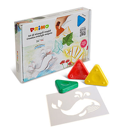 Wax Triangle Crayon Activity Kit