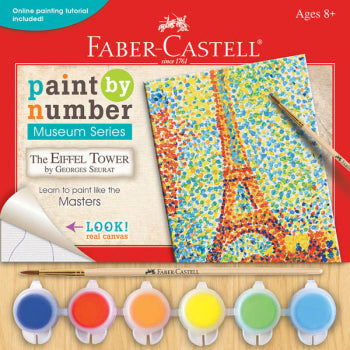 Faber-Castell Paint By Numbers Museum Series Kit, Eiffel Tower