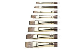 Load image into Gallery viewer, Winsor &amp; Newton Monarch Synthetic Brushes - Flat
