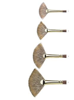 Winsor & Newton Monarch Synthetic Brushes - Fan