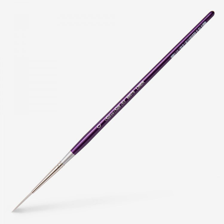 Silver Silk 88 Short Handle Script Liner – 8807S