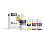 Liquitex Iridescent Pouring Medium + Soft Body Set