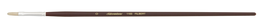 Silverstone Long Handle Brushes - Filbert