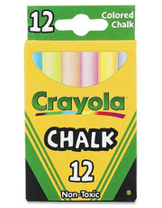 CHALK 12CT MUTICOLOR BOX