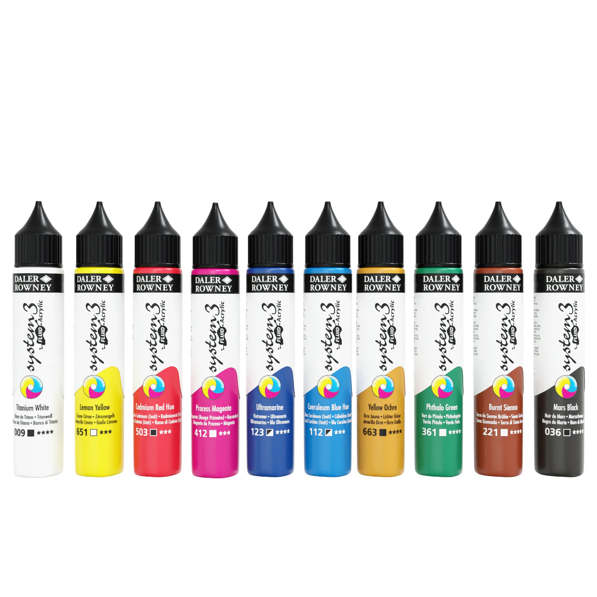 System 3 Fluid Acrylics 250mL