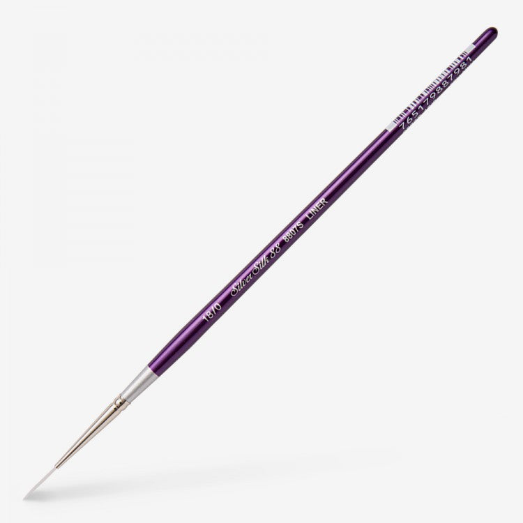 Silver Silk 88 Short Handle Script Liner – 8807S
