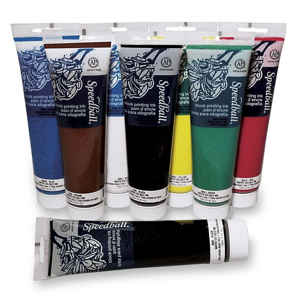 Speedball Water Soluble Block Printing Ink 5oz
