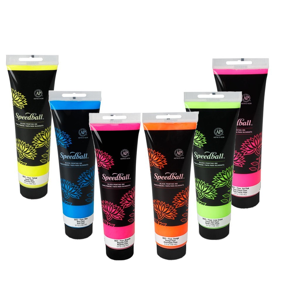 Speedball Water Soluble Block Printing Ink 5oz