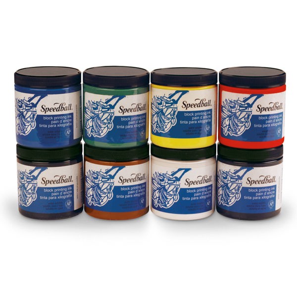 Speedball Water Soluble Block Printing Ink 16oz