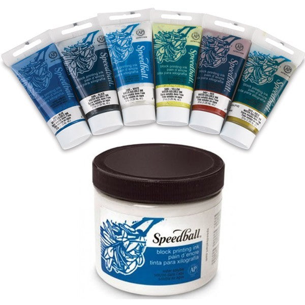 Speedball Water Soluble Block Printing Ink 8oz