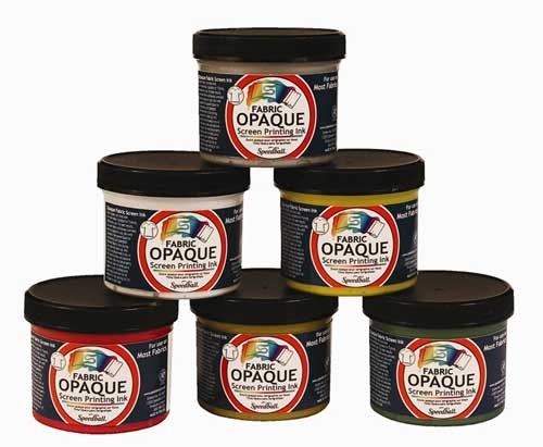 Speedball Opaque Fabric Screen Printing Ink 8oz