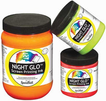 Load image into Gallery viewer, Speedball Night Glo Screen Printing Ink 8oz
