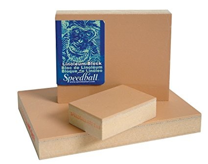 Speedball Mounted Linoleum Blocks