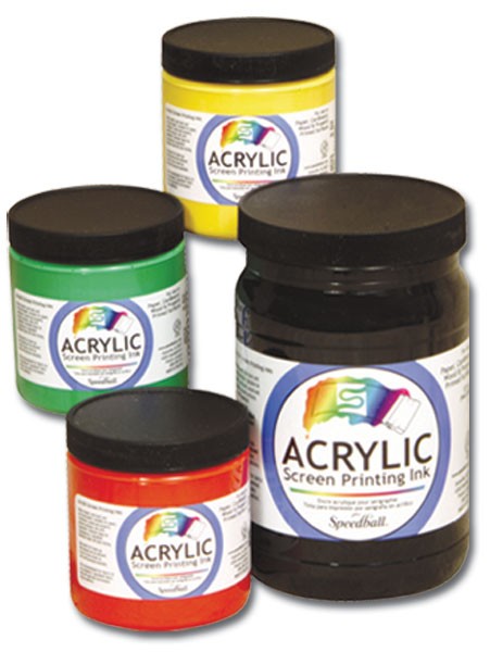 Speedball Acrylic Screen Printing Ink 8oz