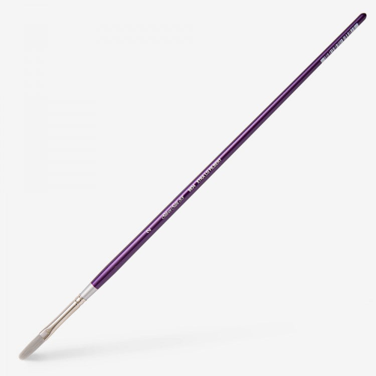 Silver Silk 88 Synthetic Long Handle Brush – XRA Long Filbert 8834