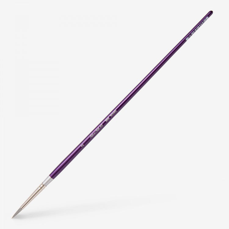 Silver Brush - Silver Silk 88 Long Handle - Round 8800