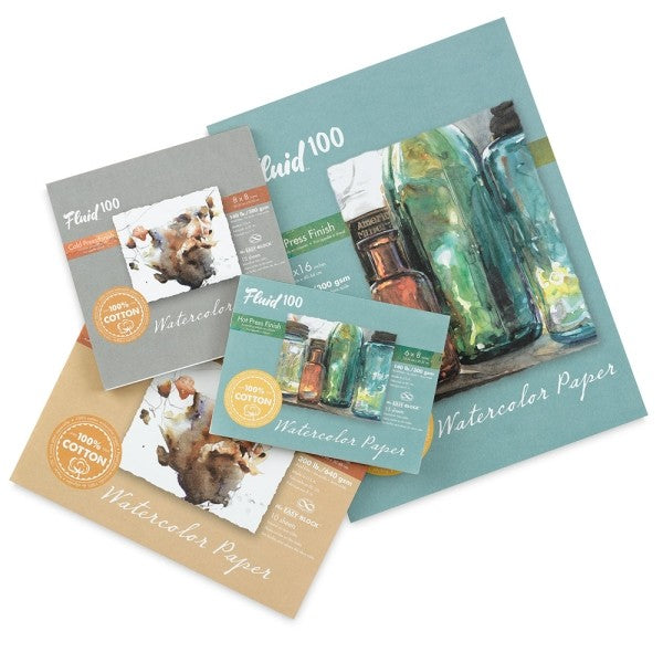 Fluid 100 300lbs Cold Press Blocks