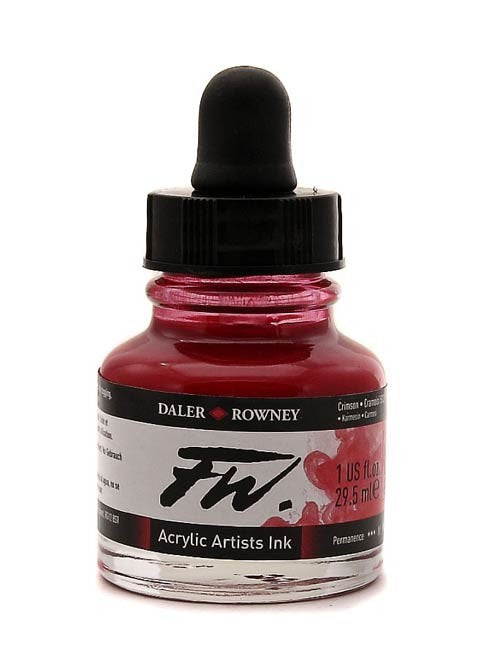 Daler-Rowney FW Liquid Acrylic Artists' Ink - Turquoise 6 oz.