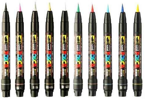 POSCA Paint Markers Brush Tip