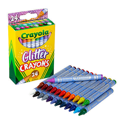 Crayola Glitter Crayon Set24
