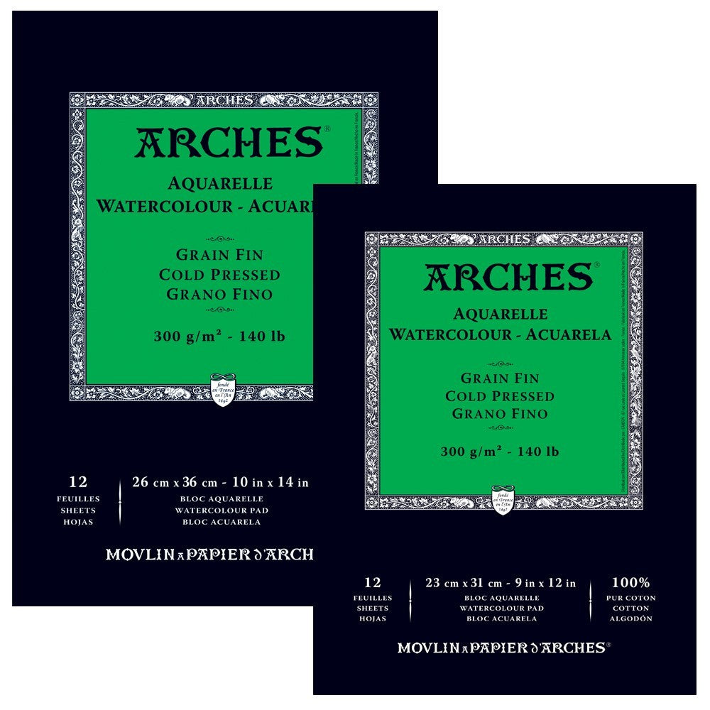 Arches Watercolor 140lb Pads