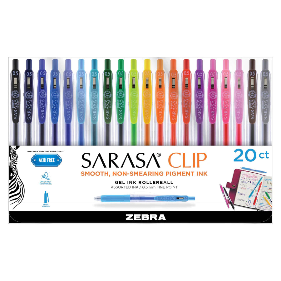 Sarasa Clip Gel Retractable Pen Sets