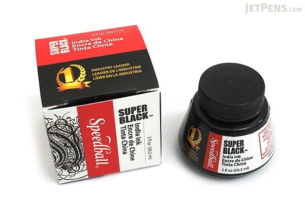 Speedball Super Black India Ink 2oz