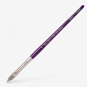 Silver Silk 88 Short Handle Brush – Cat's Tongue 8810S