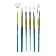 Princeton White Taklon 9800 Snap Brushes