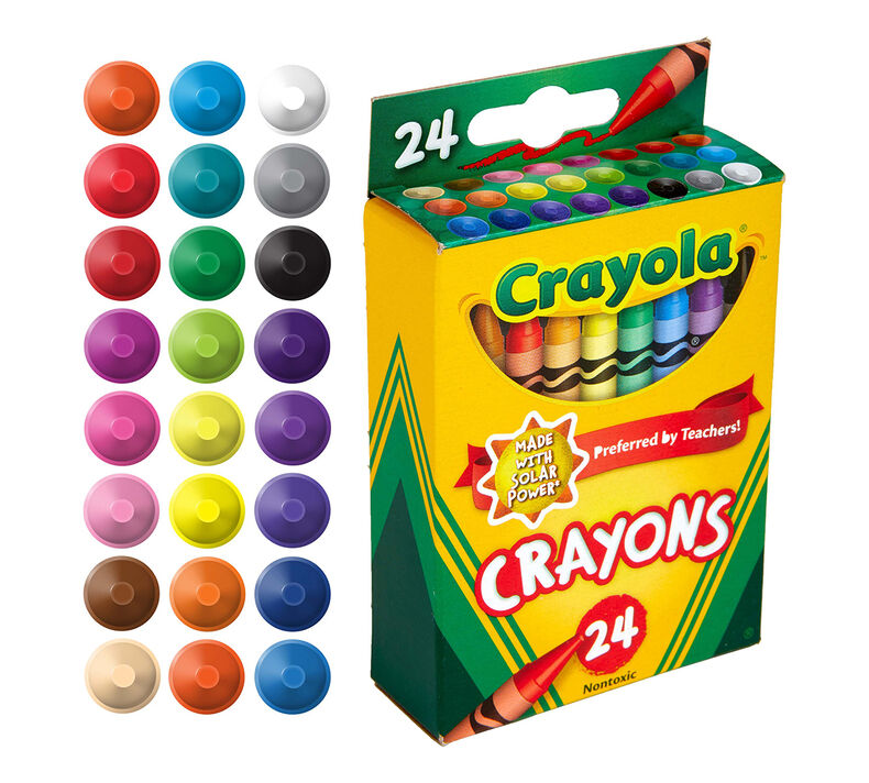 Crayola Crayon Set, 24-Colors
