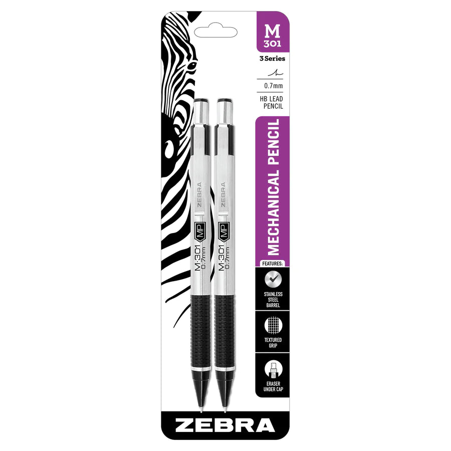 Zebra Sensations Mechanical Colored Pencil Set
