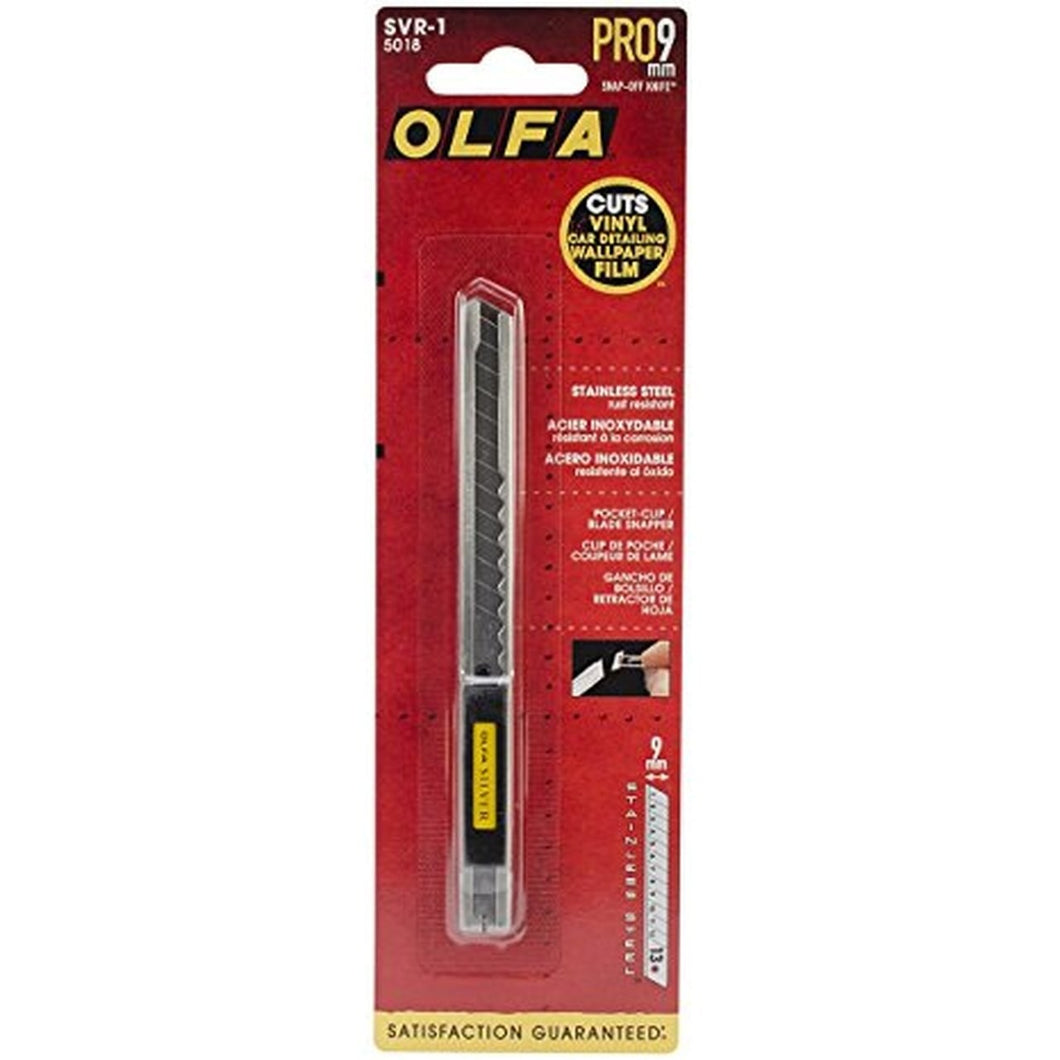 Olfa Stainless Steel Slide-Lock Utility Knife