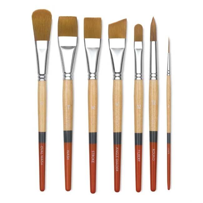 Princeton Gold Synthetic Brushes