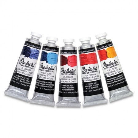 Grumbacher Pre-tested Oils 37ml & 150ml