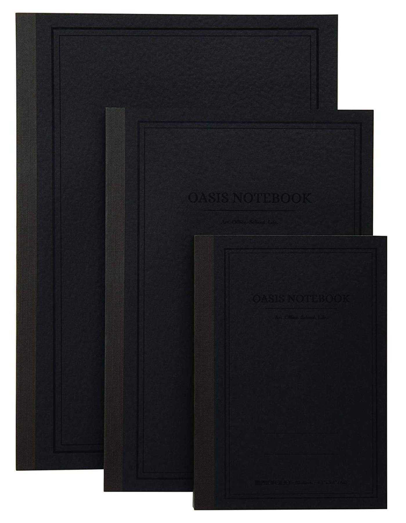 Oasis Note Book: Charcoal
