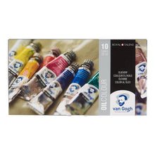 Load image into Gallery viewer, Royal Talens Van Gogh Oil Paint Basic 10 Set
