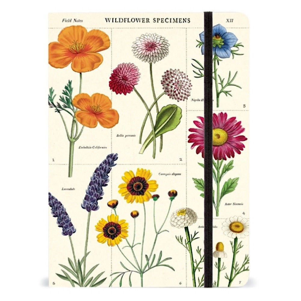 Cavallini Vintage Notebook Wildflower