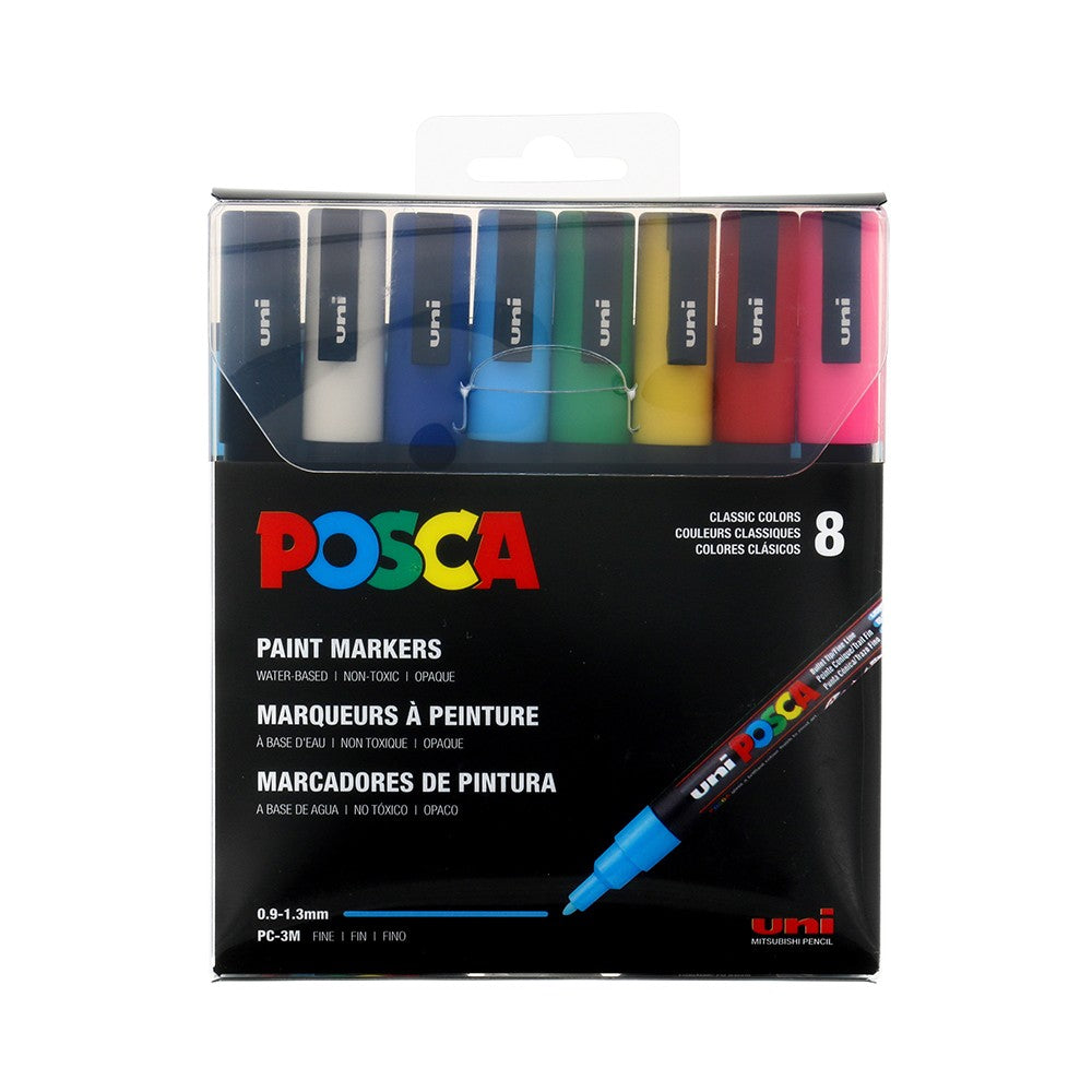 Posca Markers 8 Set Fine