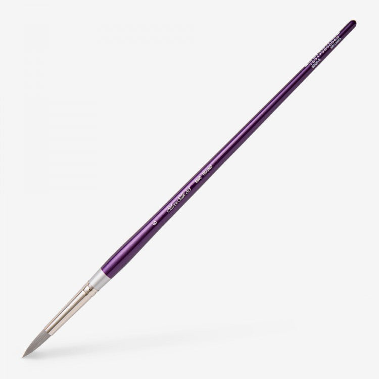 Silver Brush - Silver Silk 88 Long Handle - Round 8800