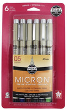 Load image into Gallery viewer, Pigma Micron Pen Sets - Colors
